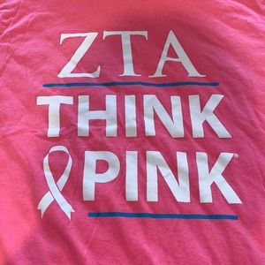 ZTA think pink t-shirt
